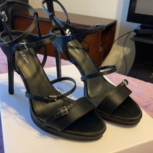 Calvin Klein Shantell Satin sandals